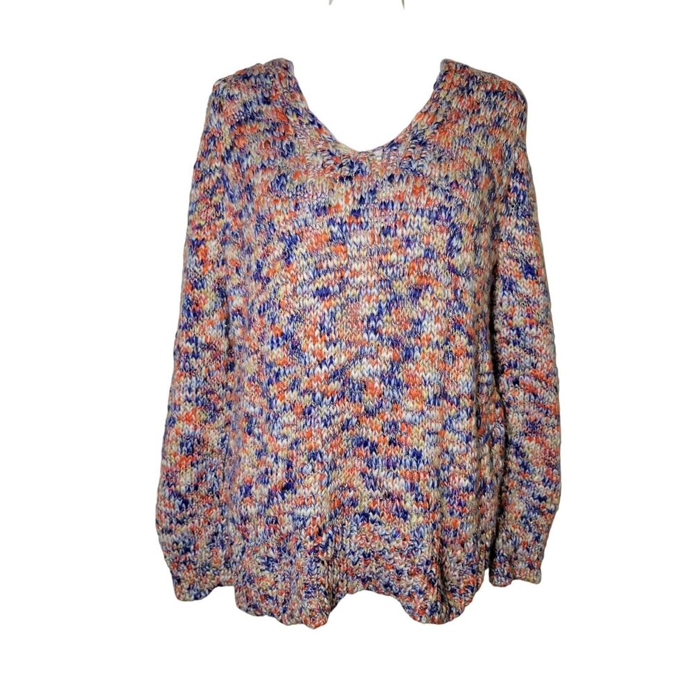 NWT Lou & Grey LOFT Sweater M Space Dye Slouchy Boho Cabincore Soft Girl Cottage